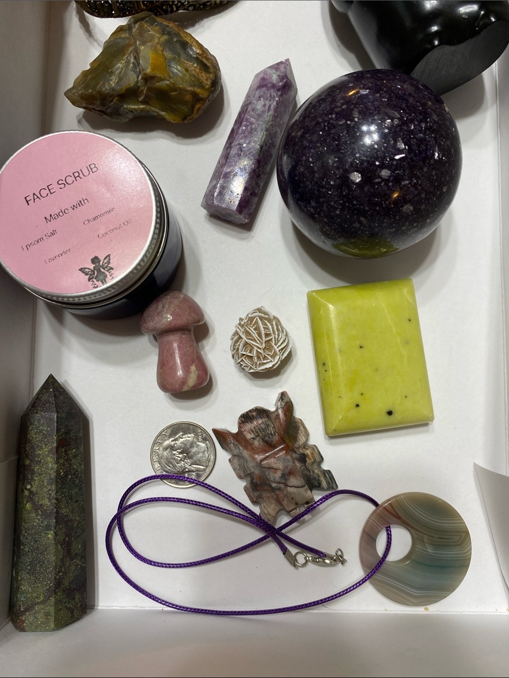 Assorted Crystal flat - Picture 2 of 3